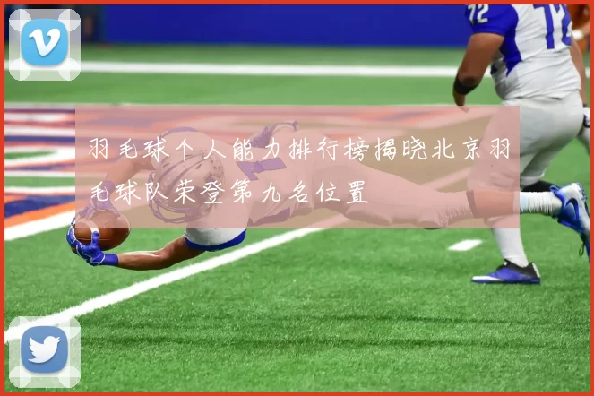 羽毛球个人能力排行榜揭晓北京羽毛球队荣登第九名位置